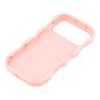 Coque arrière en silicone Phonesta Wavy pour Apple iPhone 17 Pro Max - Rose 6