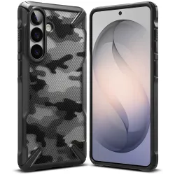 Coque arrière Ringke Fusion X pour Samsung Galaxy S26 - Camo Noir