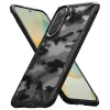 Coque arrière Ringke Fusion X pour Samsung Galaxy A57 - Camo Noir 3