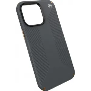 Coque arrière Speck Presidio2 Grip pour Apple iPhone 15 Pro Max - Gris