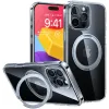 Coque arrière Torras Ostand Pro avec MagSafe pour Apple iPhone 16 Pro - Transparent 0