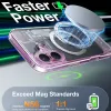 Coque arrière Torras Pstand avec MagSafe pour Apple iPhone 16 - Transparent 2