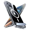 Coque arrière Torras Pstand avec MagSafe pour Apple iPhone 16 Pro Max - Transparent 1