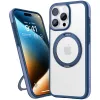 Coque arrière Torras Ostand R Fusion avec MagSafe pour Apple iPhone 16 Pro - Bleu foncé 2