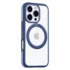 Coque arrière Torras Ostand R Fusion avec MagSafe pour Apple iPhone 16 Pro - Bleu foncé 3
