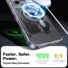 Coque arrière Torras Diamond avec MagSafe pour Apple iPhone 16 - Transparent 2