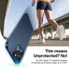 Coque arrière Torras OriginFit-Mag avec MagSafe pour Apple iPhone 15 Pro Max - Bleu foncé 2