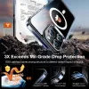 Coque arrière Torras Diamond avec MagSafe pour Apple iPhone 15 Pro - Transparent 4