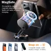 Coque arrière Torras Diamond avec MagSafe pour Apple iPhone 15 Pro Max - Transparent 3