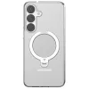 Coque arrière Torras Ostand Spin avec MagSafe pour Samsung Galaxy S25 Plus - Transparent 3