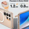 Coque arrière Torras Pstand avec MagSafe pour Samsung Galaxy S25 Ultra - Transparent 4