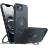 Coque arrière Torras Ostand Spin avec MagSafe pour Apple iPhone 17e/16e - Noir 0