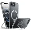 Coque arrière Torras Ostand Spin avec MagSafe pour Apple iPhone 17e/16e - Transparent 0