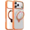 Coque arrière Torras Ostand Spin avec MagSafe pour Apple iPhone 17 Pro Max - Orange