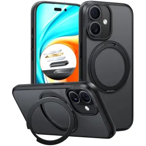 Coque arrière Torras Ostand Pro avec MagSafe pour Apple iPhone 17 - Noir