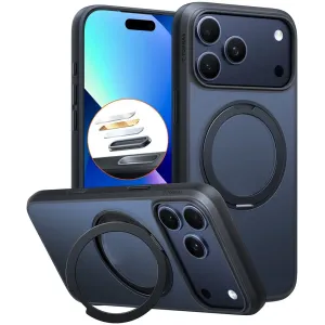 Coque arrière Torras Ostand Pro avec MagSafe pour Apple iPhone 17 Pro Max - Noir
