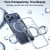Coque arrière Torras Ostand Pro avec MagSafe pour Apple iPhone 17 Pro Max - Transparent 2
