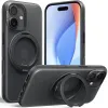 Coque arrière Torras Ostand R Fitness avec MagSafe pour Apple iPhone 17 - Noir 0