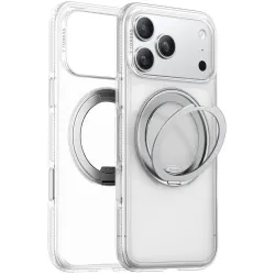 Coque arrière Torras Ostand R Fitness avec MagSafe pour Apple iPhone 17 Pro - Transparent
