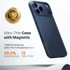 Coque arrière Torras SlimFit avec MagSafe pour Apple iPhone 17 Pro Max - Bleu foncé 4