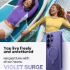 Coque arrière Torras Ostand Spin Air avec MagSafe pour Samsung Galaxy S26 Ultra - Violet foncé 5