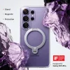Coque arrière Torras Ostand Spin avec MagSafe pour Samsung Galaxy S26 Ultra - Violet foncé 3