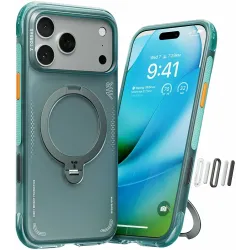 Coque arrière Torras Ostand Spin Air avec MagSafe pour Apple iPhone 17 Pro - Glacier Sprint