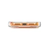 Coque arrière UNIQ Heldro Air MagClick MagSafe pour Apple iPhone 17 Pro Max - Transparent/Orange 5